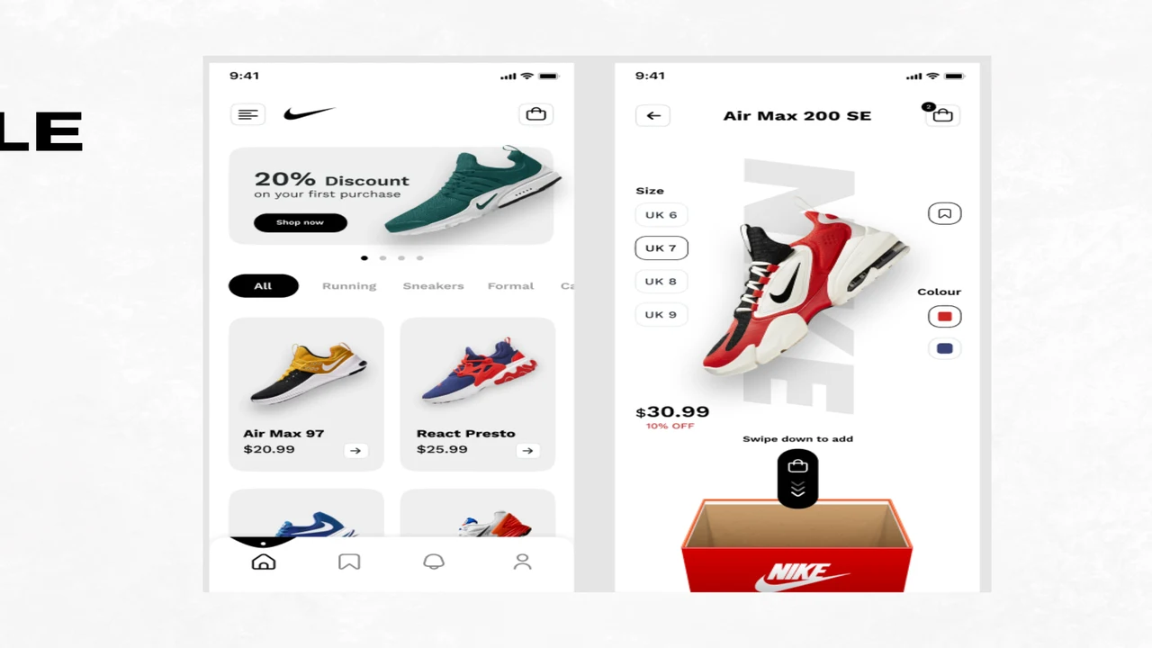 Nike — Mobile App Concept